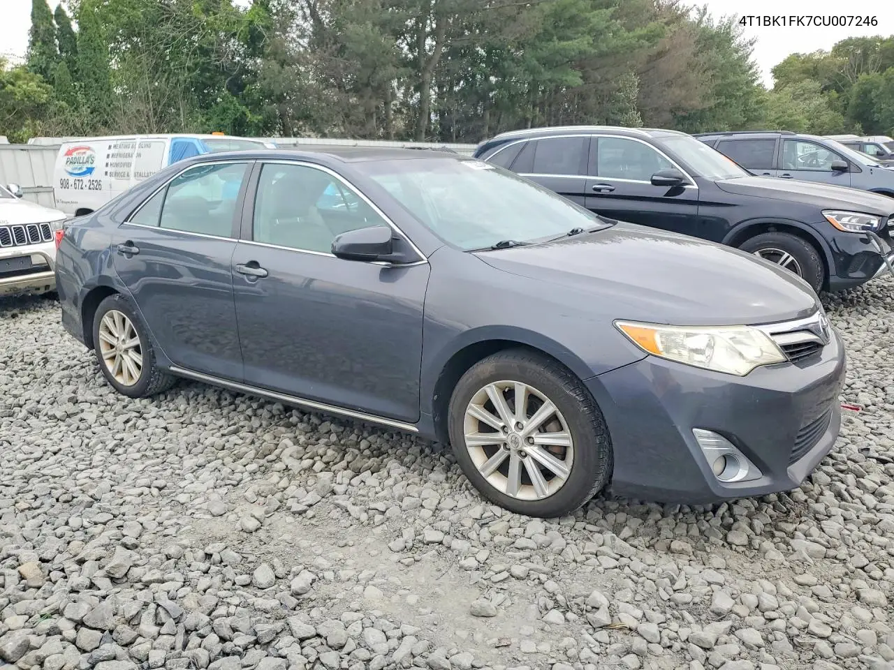 2012 TOYOTA CAMRY VIN 4T1BK1FK7CU007246 — фото 4