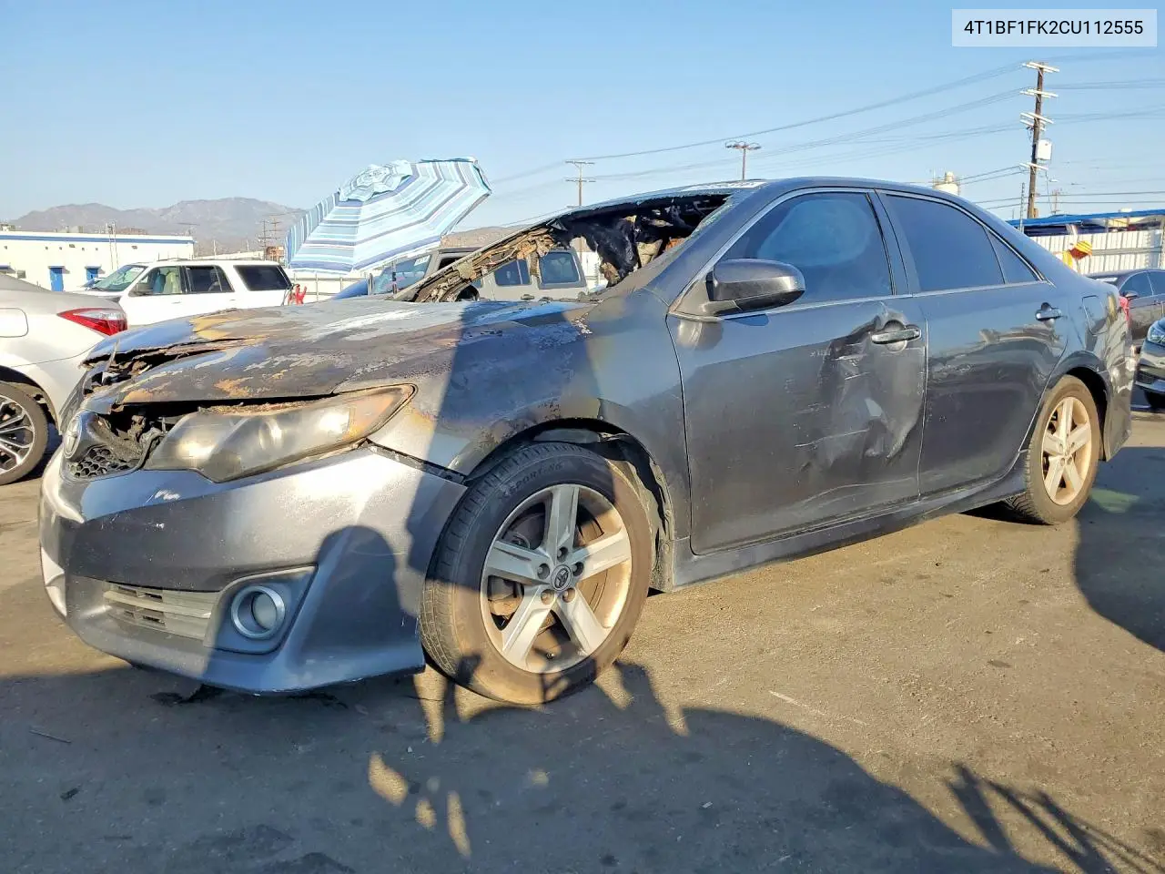 TOYOTA CAMRY 2012, VIN 4T1BF1FK2CU112555