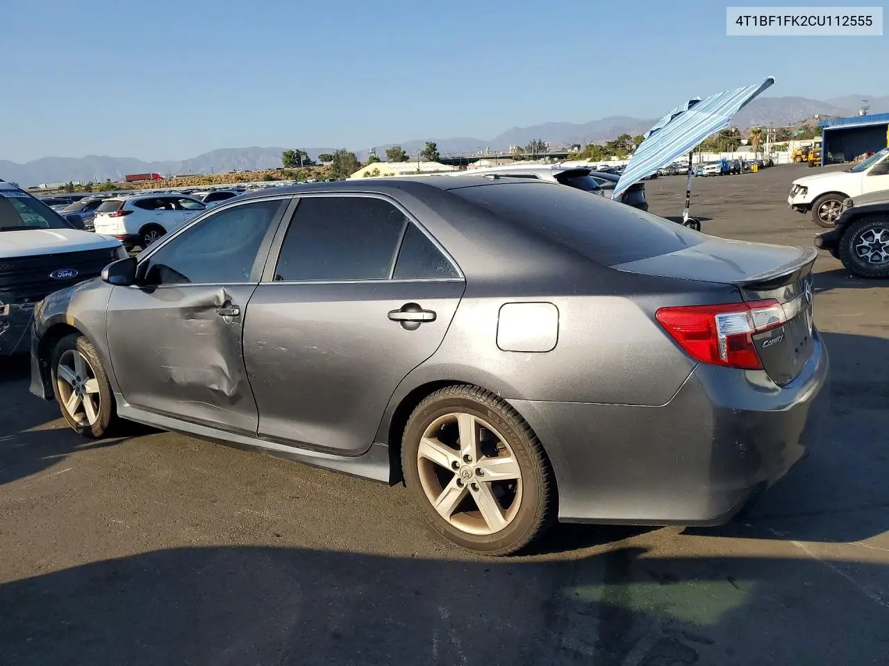 2012 TOYOTA CAMRY VIN 4T1BF1FK2CU112555 — фото 2