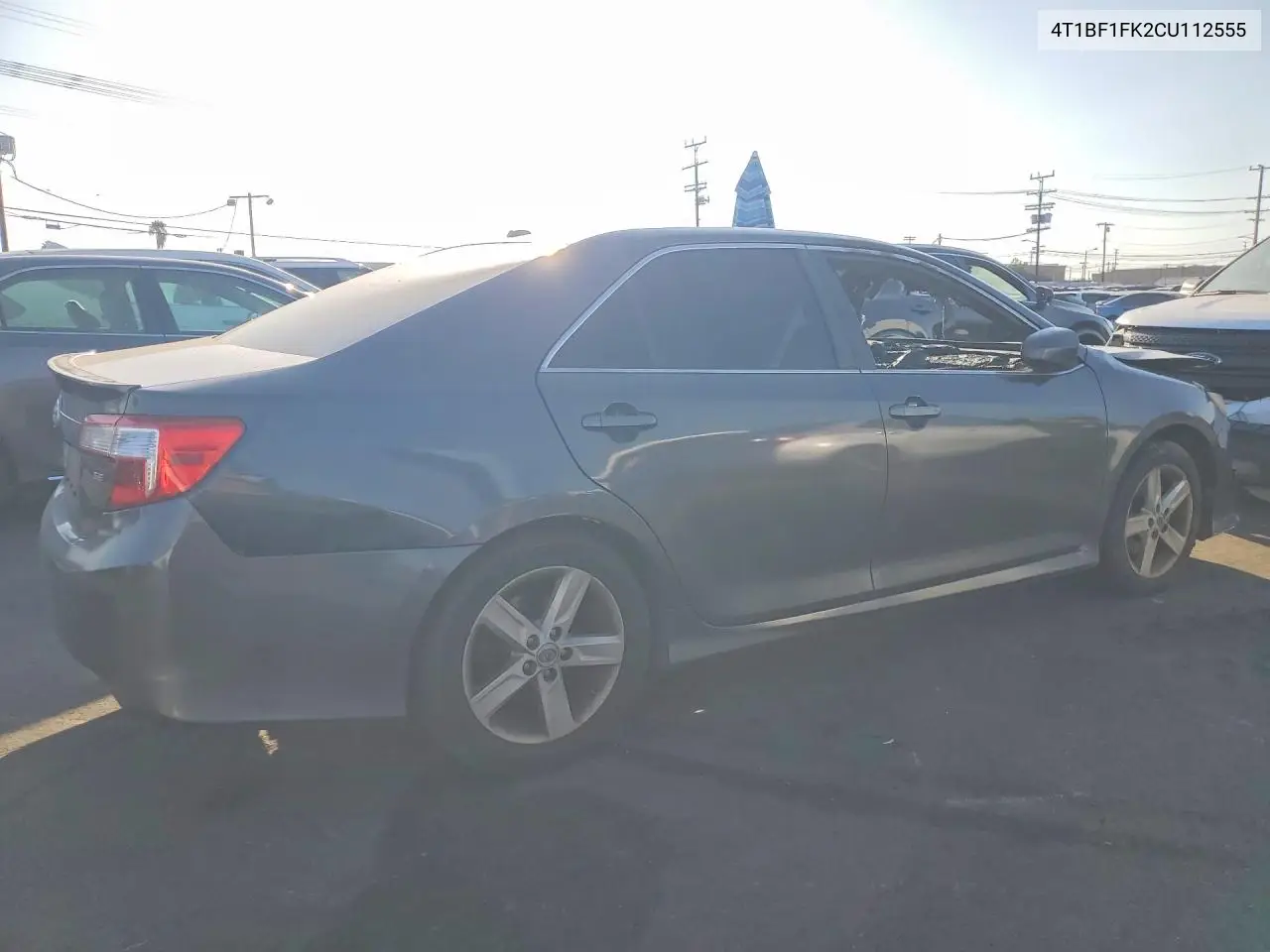 2012 TOYOTA CAMRY VIN 4T1BF1FK2CU112555 — фото 3