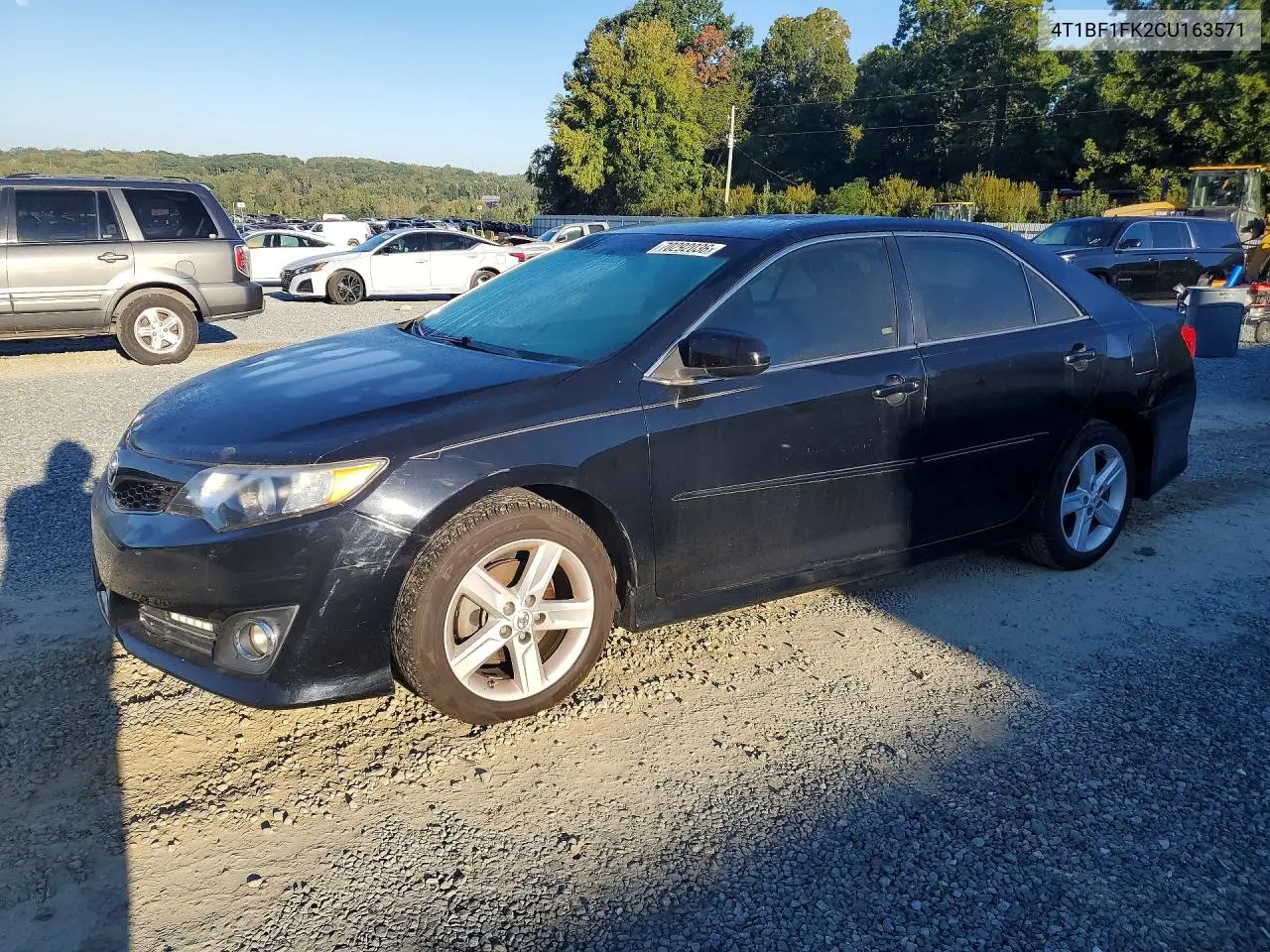 TOYOTA CAMRY 2012, VIN 4T1BF1FK2CU163571