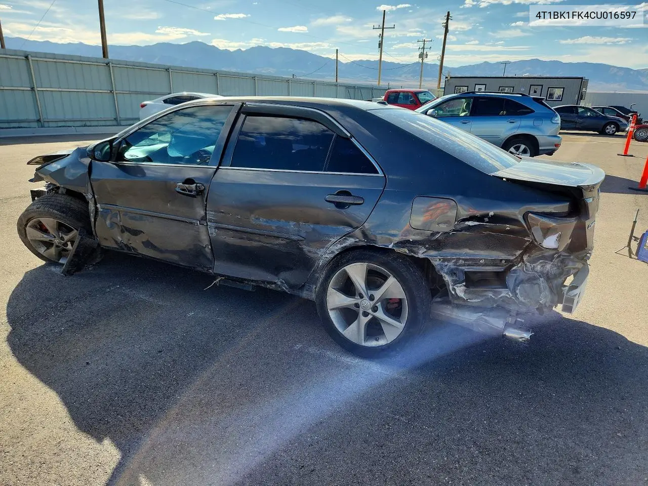 2012 TOYOTA CAMRY VIN 4T1BK1FK4CU016597 — фото 2