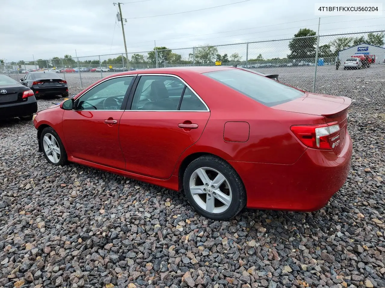 2012 TOYOTA CAMRY VIN 4T1BF1FKXCU560204 — фото 2
