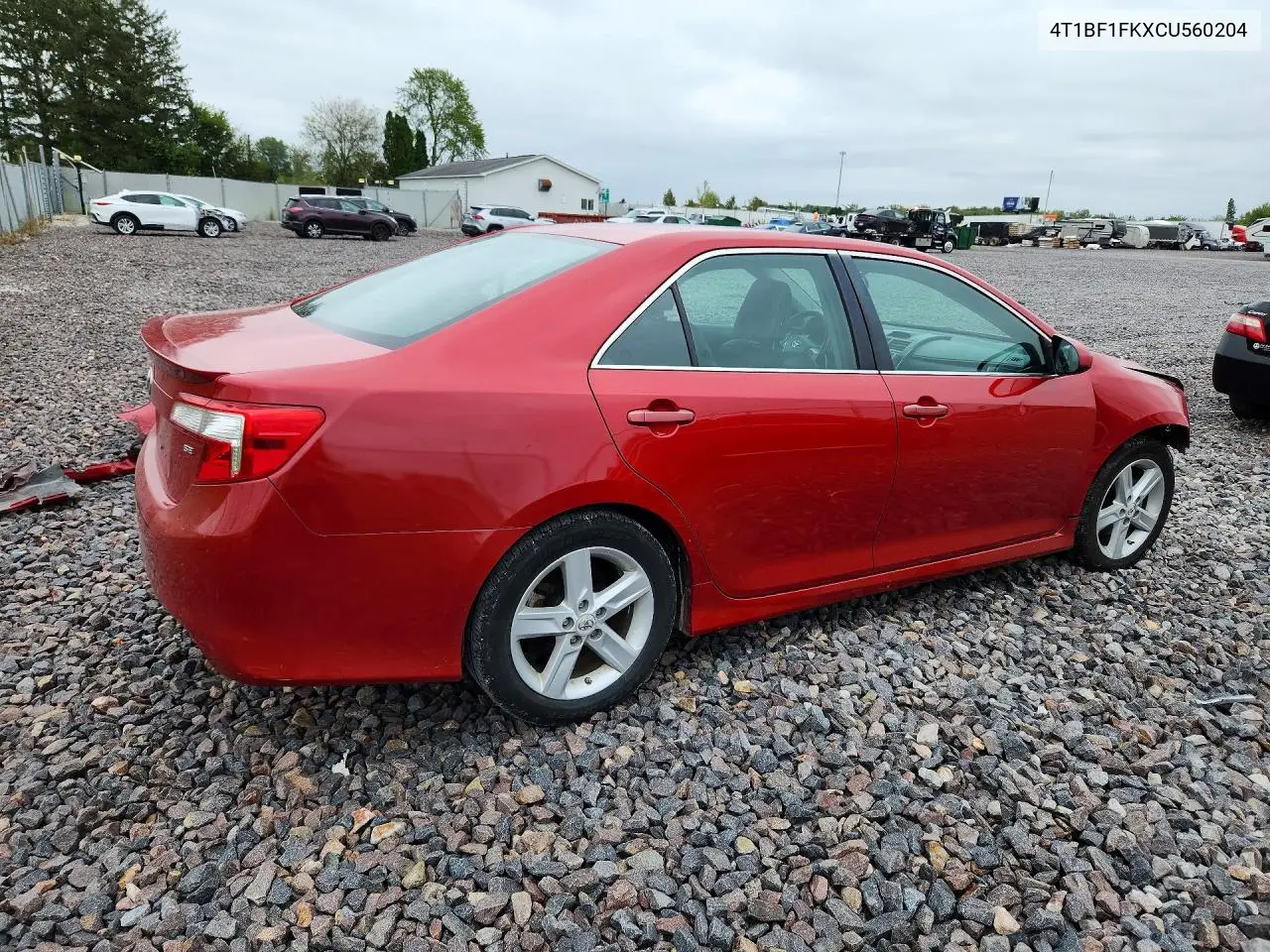 2012 TOYOTA CAMRY VIN 4T1BF1FKXCU560204 — фото 3
