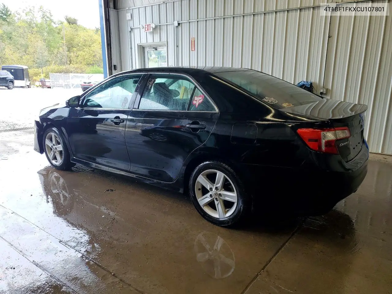 2012 TOYOTA CAMRY VIN 4T1BF1FKXCU107801 — фото 2