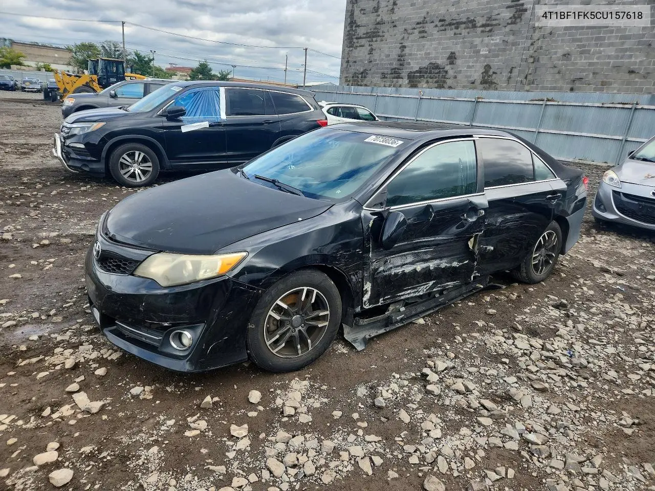 TOYOTA CAMRY 2012, VIN 4T1BF1FK5CU157618