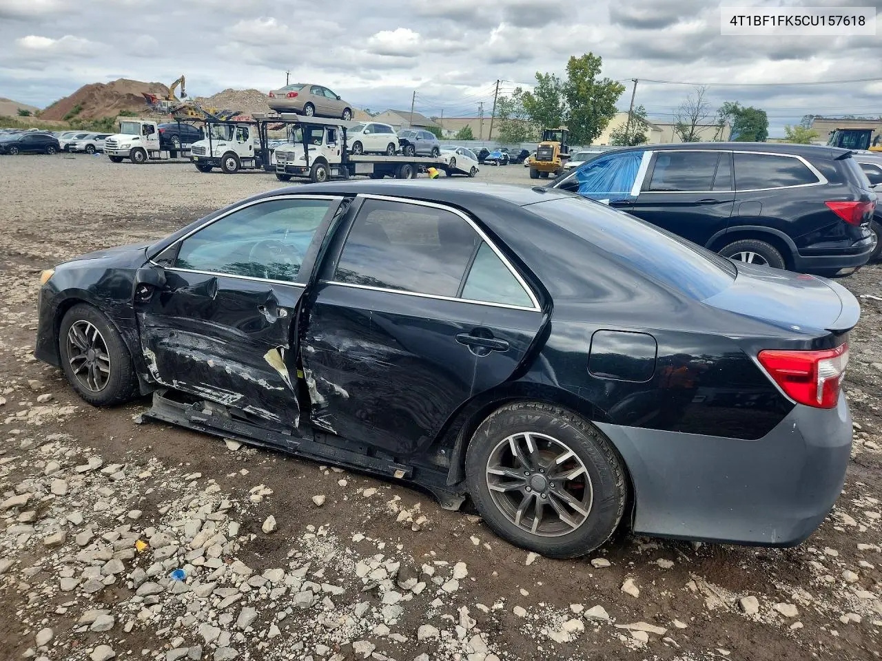 2012 TOYOTA CAMRY VIN 4T1BF1FK5CU157618 — фото 2
