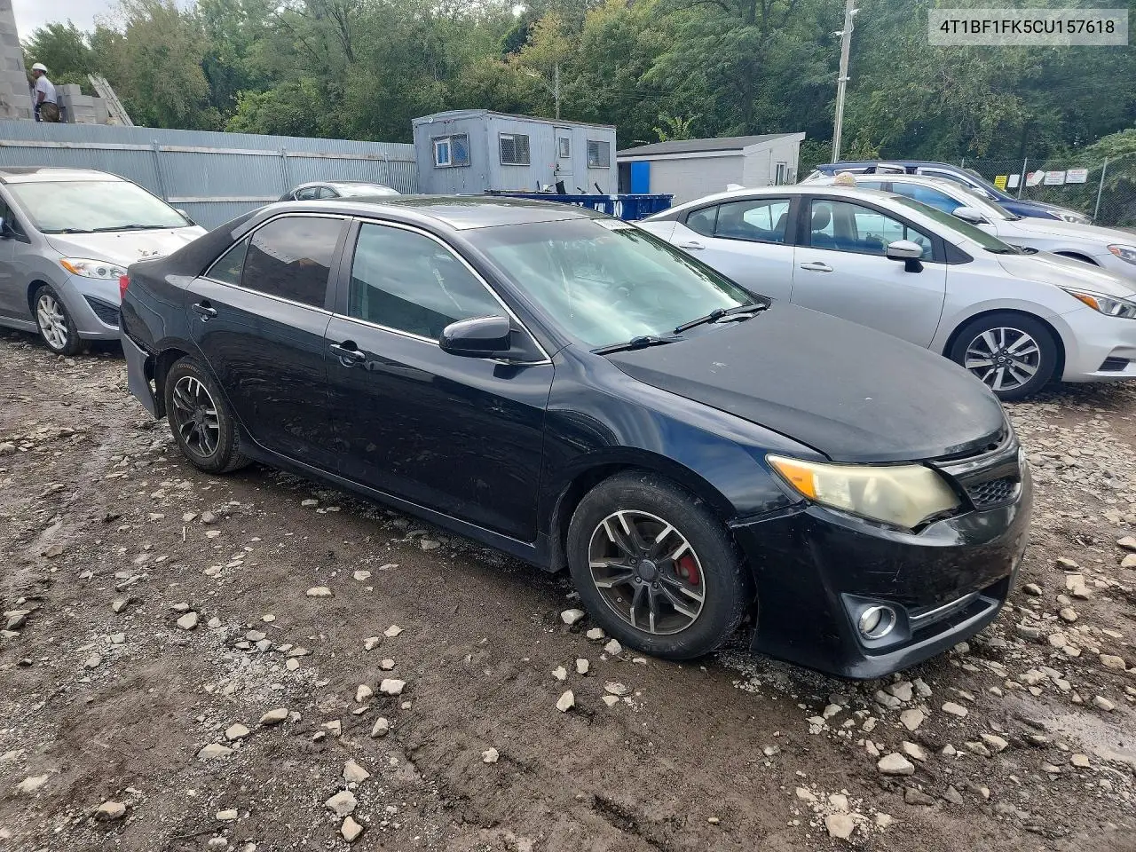 2012 TOYOTA CAMRY VIN 4T1BF1FK5CU157618 — фото 4