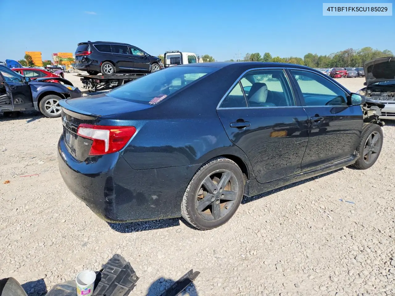 2012 TOYOTA CAMRY VIN 4T1BF1FK5CU185029 — фото 3
