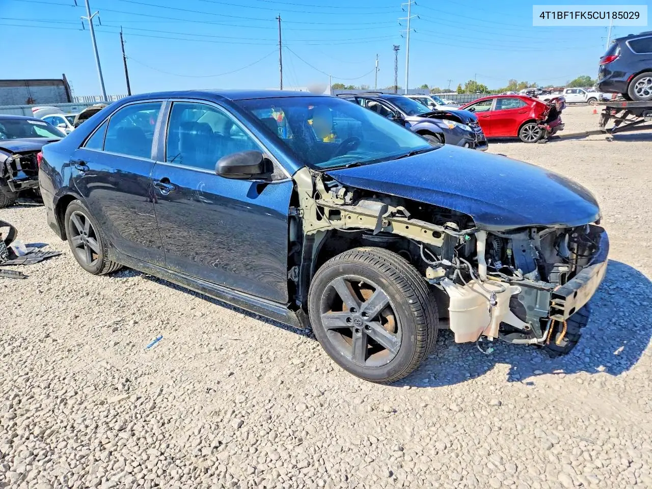 2012 TOYOTA CAMRY VIN 4T1BF1FK5CU185029 — фото 4