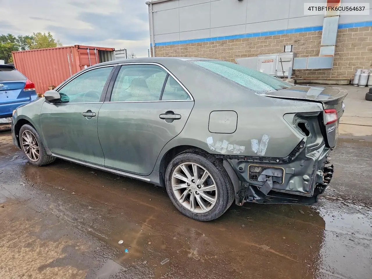 2012 TOYOTA CAMRY VIN 4T1BF1FK6CU564637 — фото 2