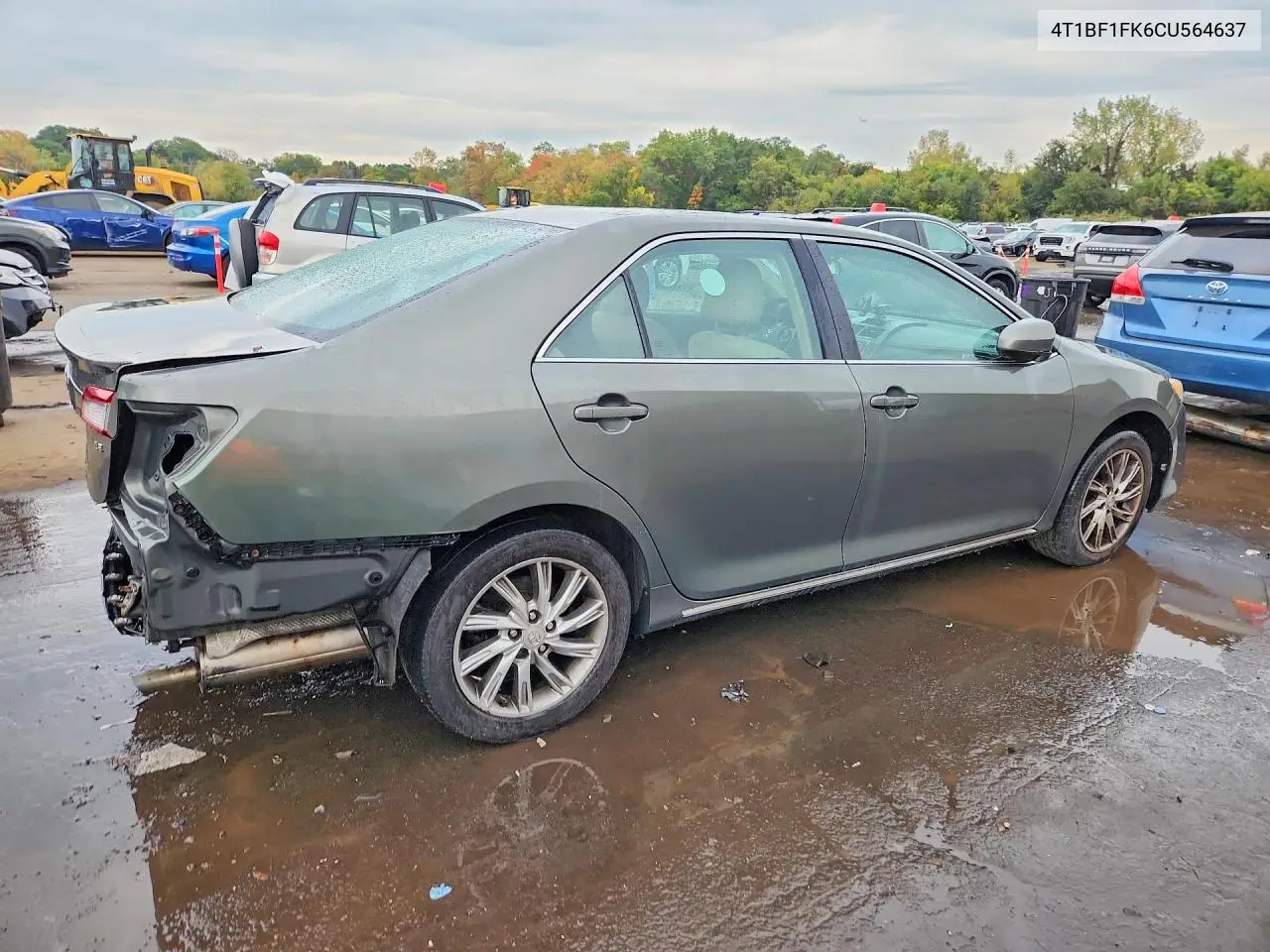 2012 TOYOTA CAMRY VIN 4T1BF1FK6CU564637 — фото 3