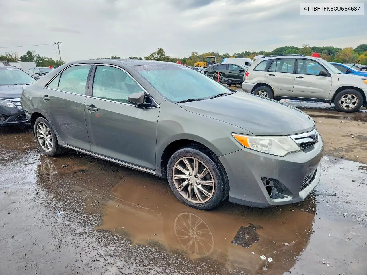 2012 TOYOTA CAMRY VIN 4T1BF1FK6CU564637 — фото 4