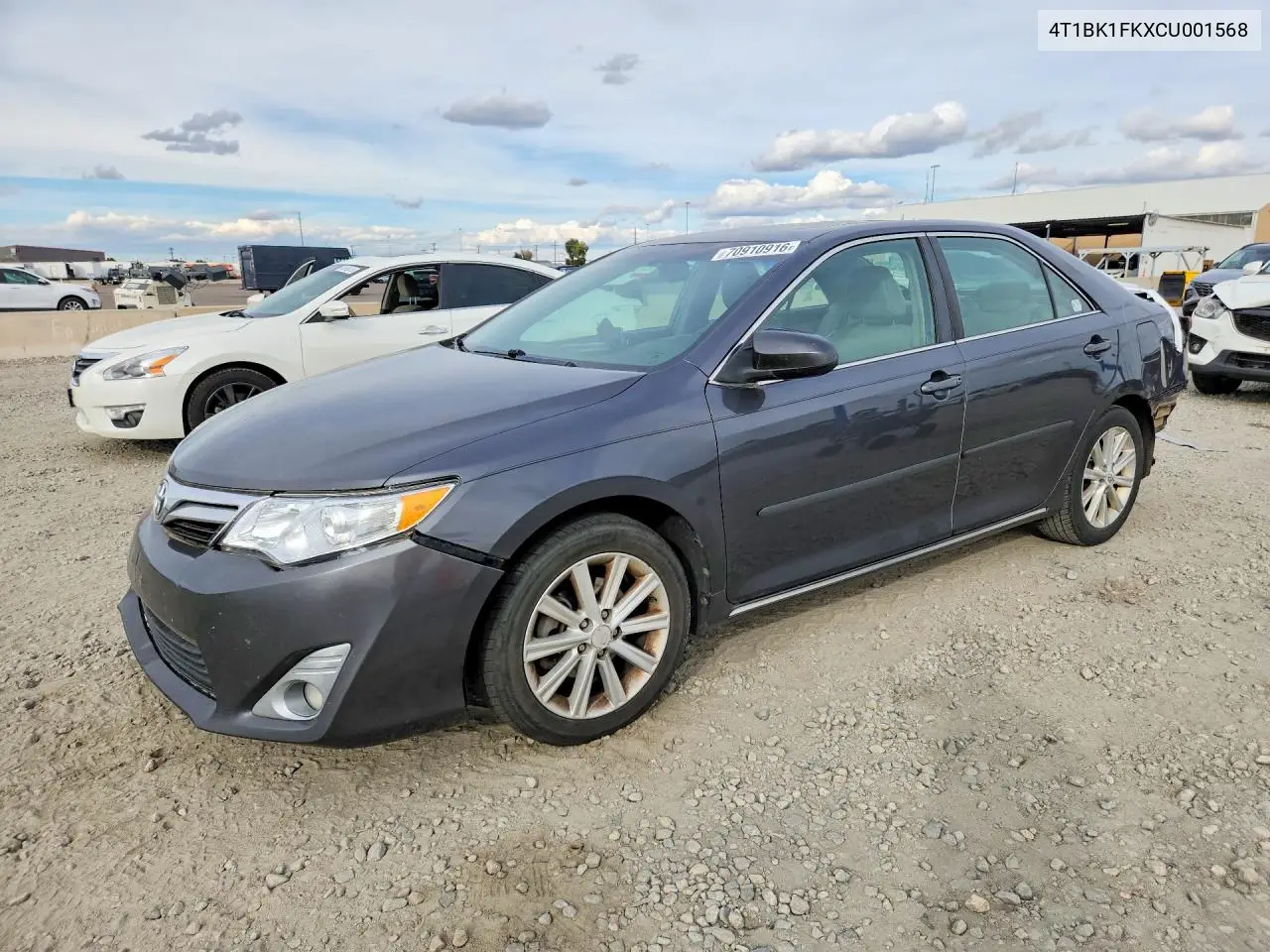 TOYOTA CAMRY 2012, VIN 4T1BK1FKXCU001568