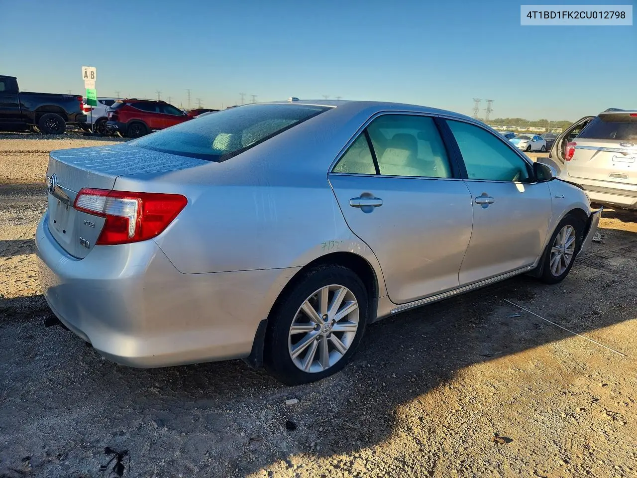 2012 TOYOTA CAMRY VIN 4T1BD1FK2CU012798 — фото 3