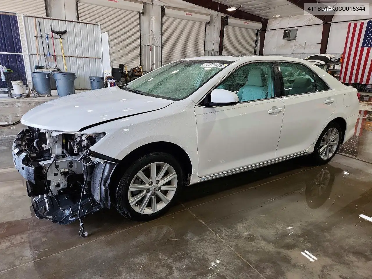 TOYOTA CAMRY 2012, VIN 4T1BD1FK0CU015344