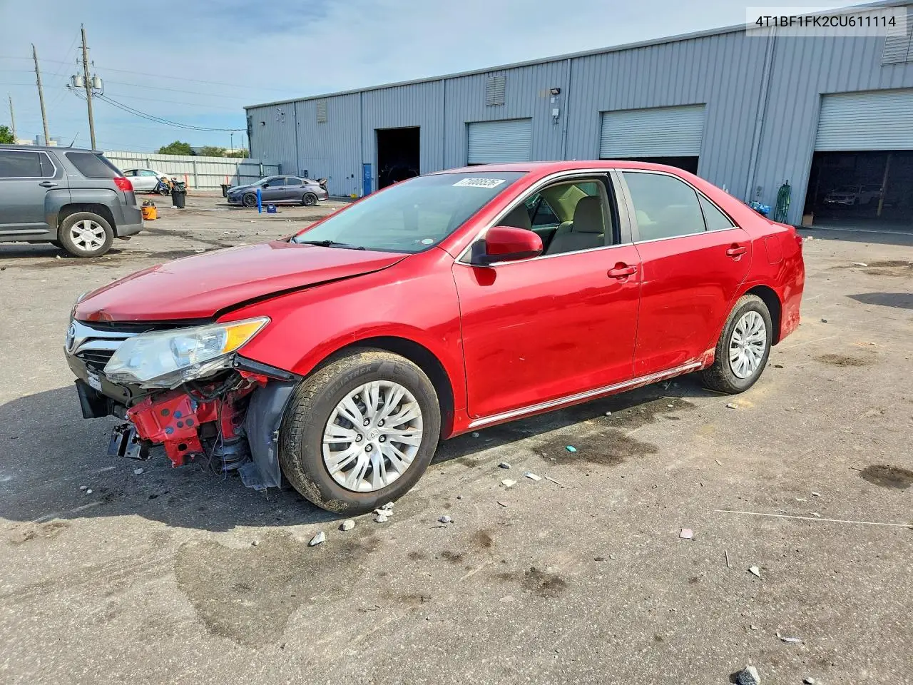 TOYOTA CAMRY 2012, VIN 4T1BF1FK2CU611114