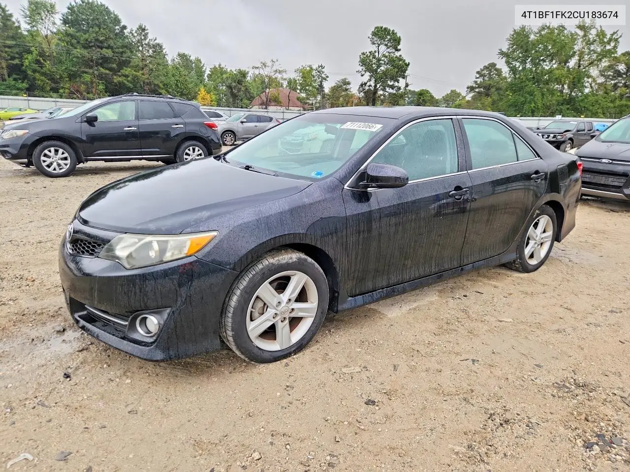TOYOTA CAMRY 2012, VIN 4T1BF1FK2CU183674