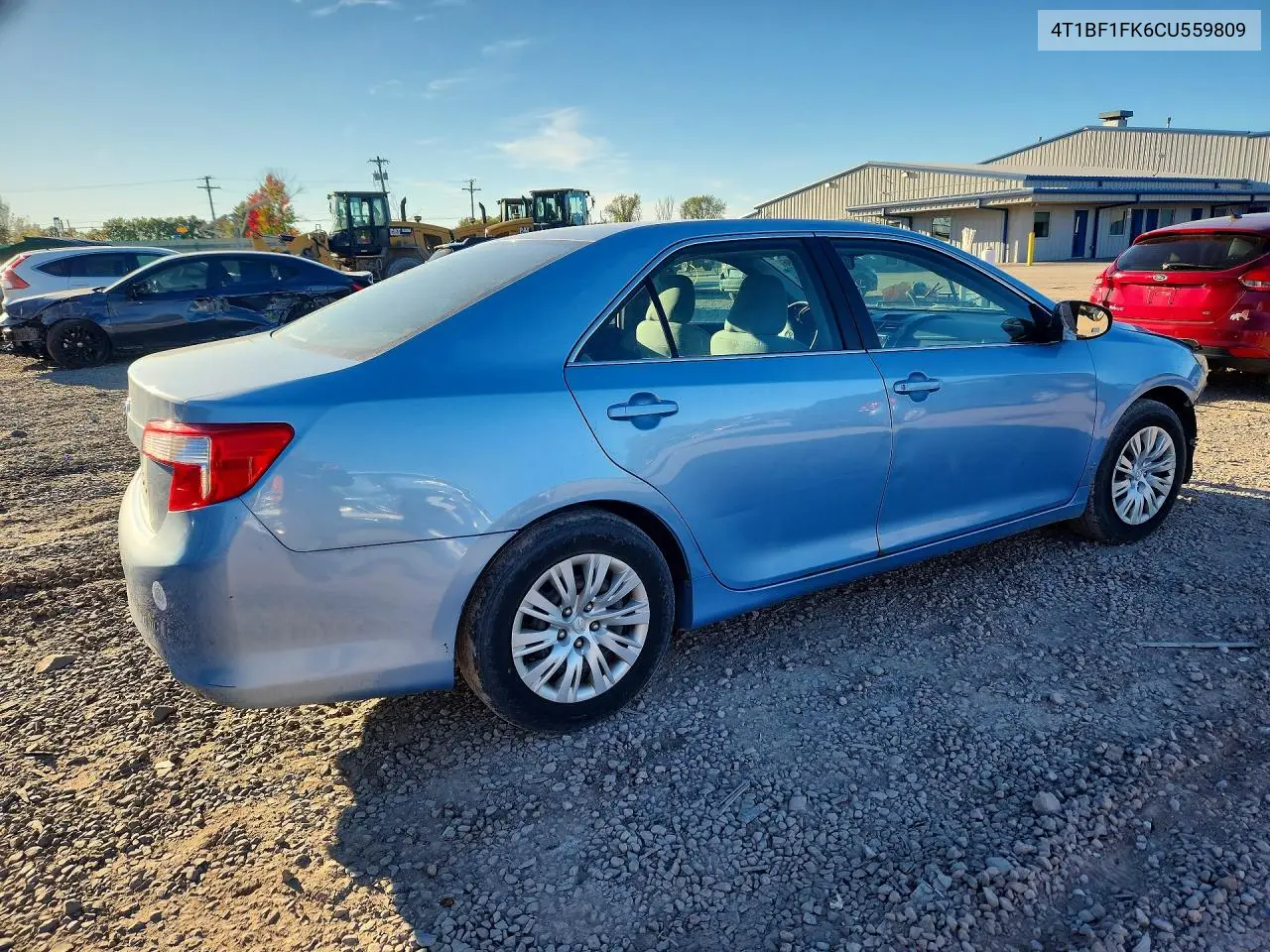 2012 TOYOTA CAMRY VIN 4T1BF1FK6CU559809 — фото 3
