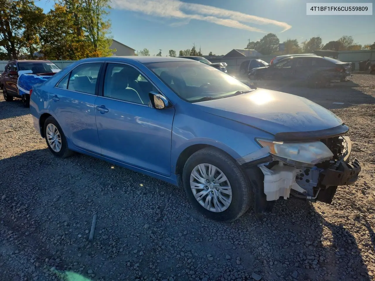 2012 TOYOTA CAMRY VIN 4T1BF1FK6CU559809 — фото 4