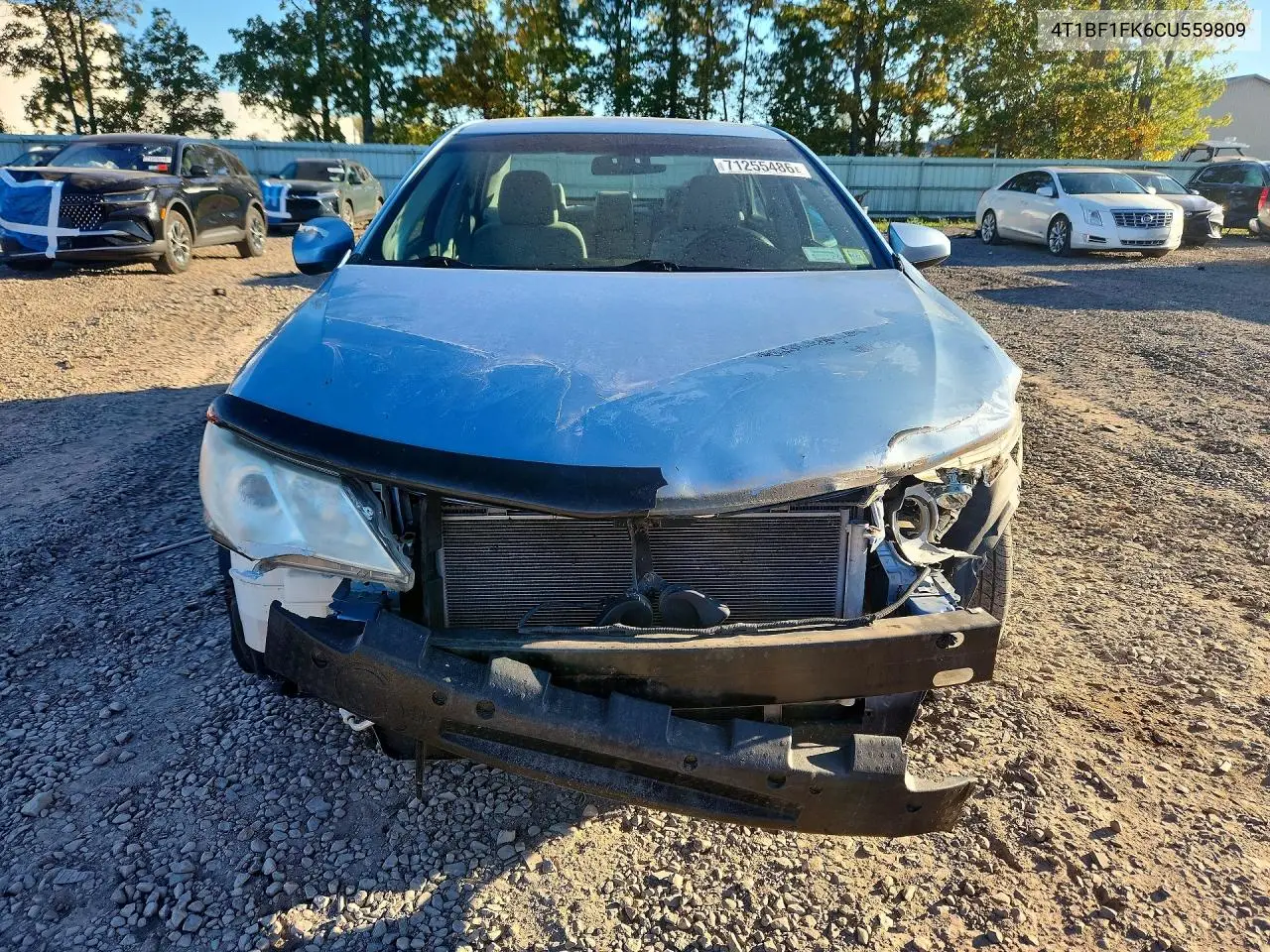 2012 TOYOTA CAMRY VIN 4T1BF1FK6CU559809 — фото 5