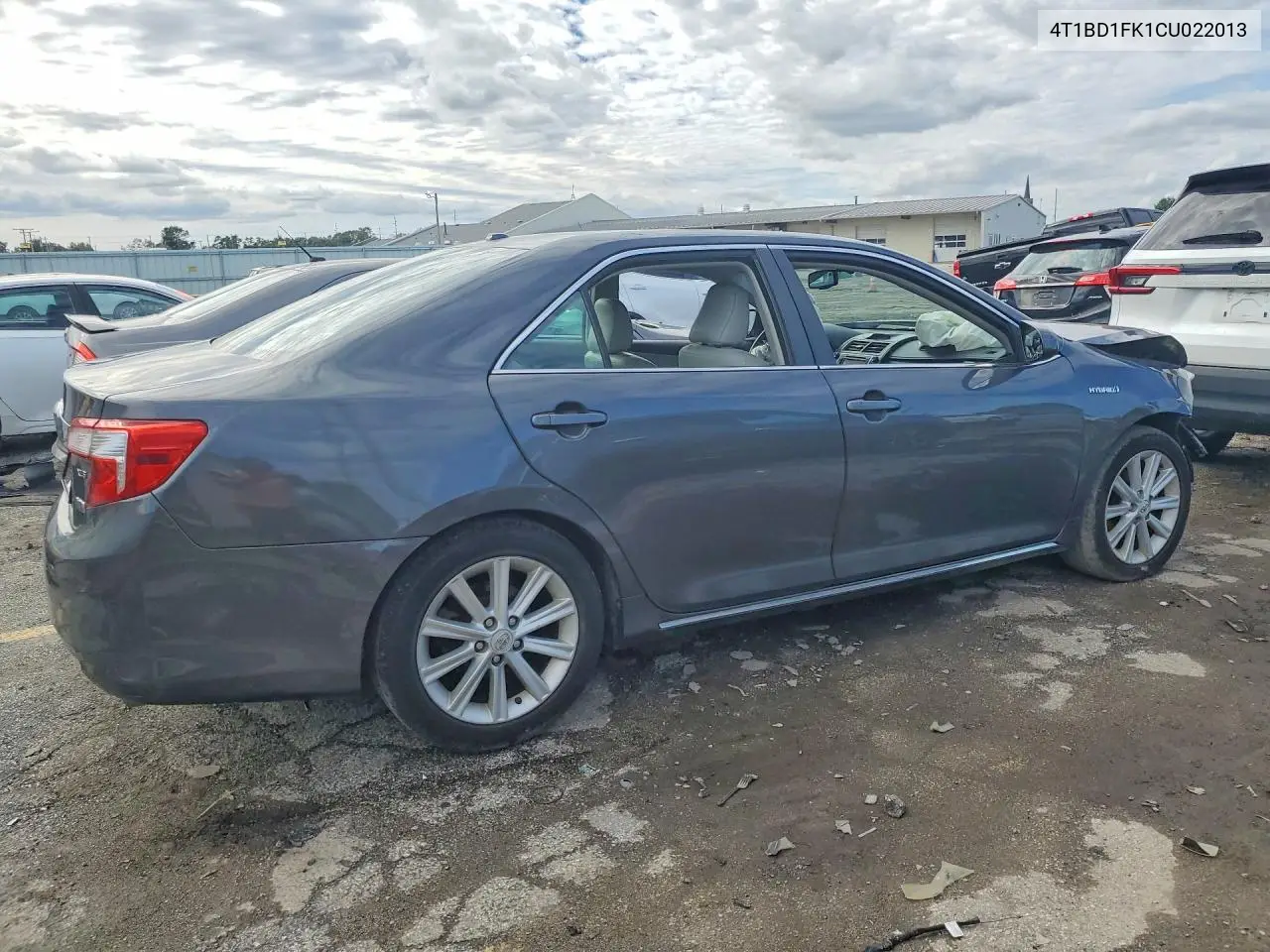 2012 TOYOTA CAMRY VIN 4T1BD1FK1CU022013 — фото 3