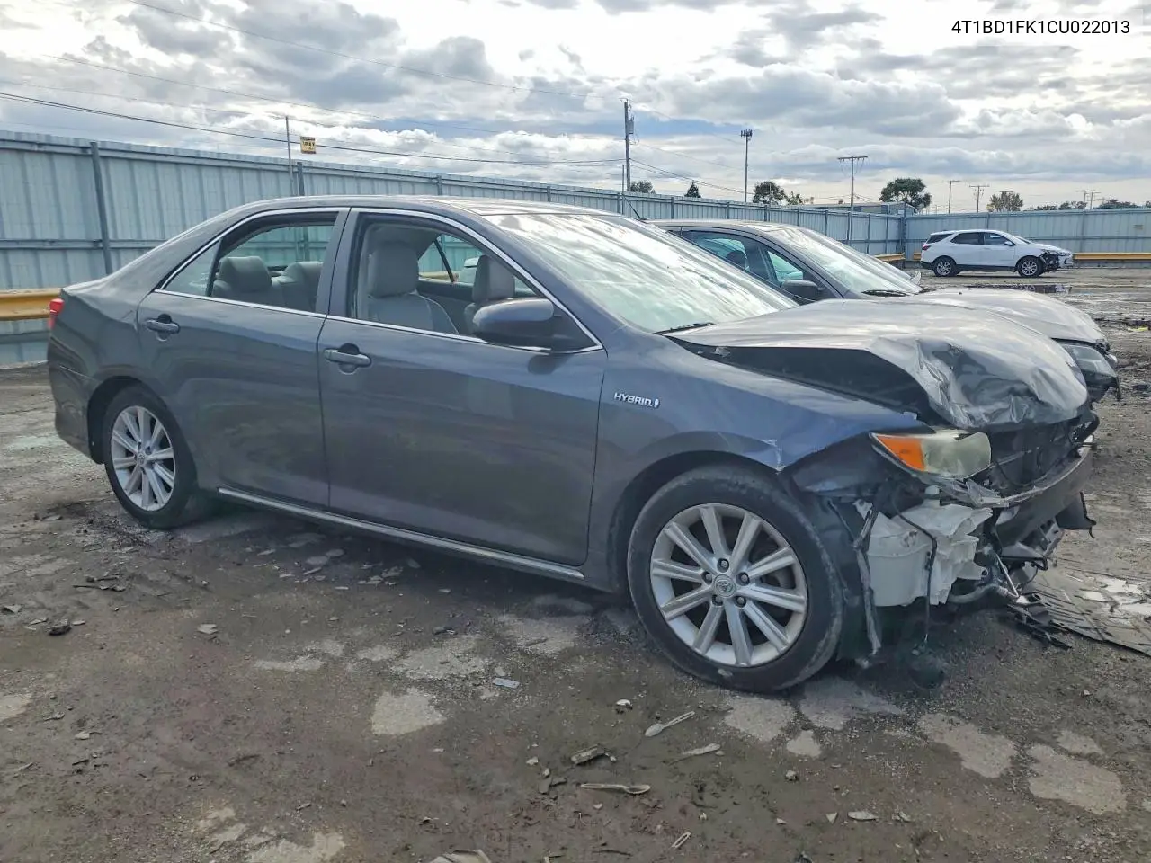 2012 TOYOTA CAMRY VIN 4T1BD1FK1CU022013 — фото 4