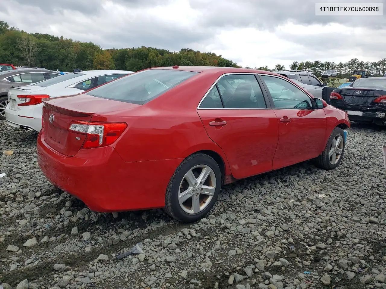 2012 TOYOTA CAMRY VIN 4T1BF1FK7CU600898 — фото 3