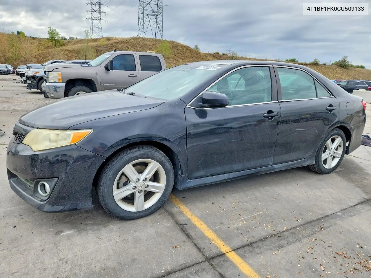 TOYOTA CAMRY 2012, VIN 4T1BF1FK0CU509133