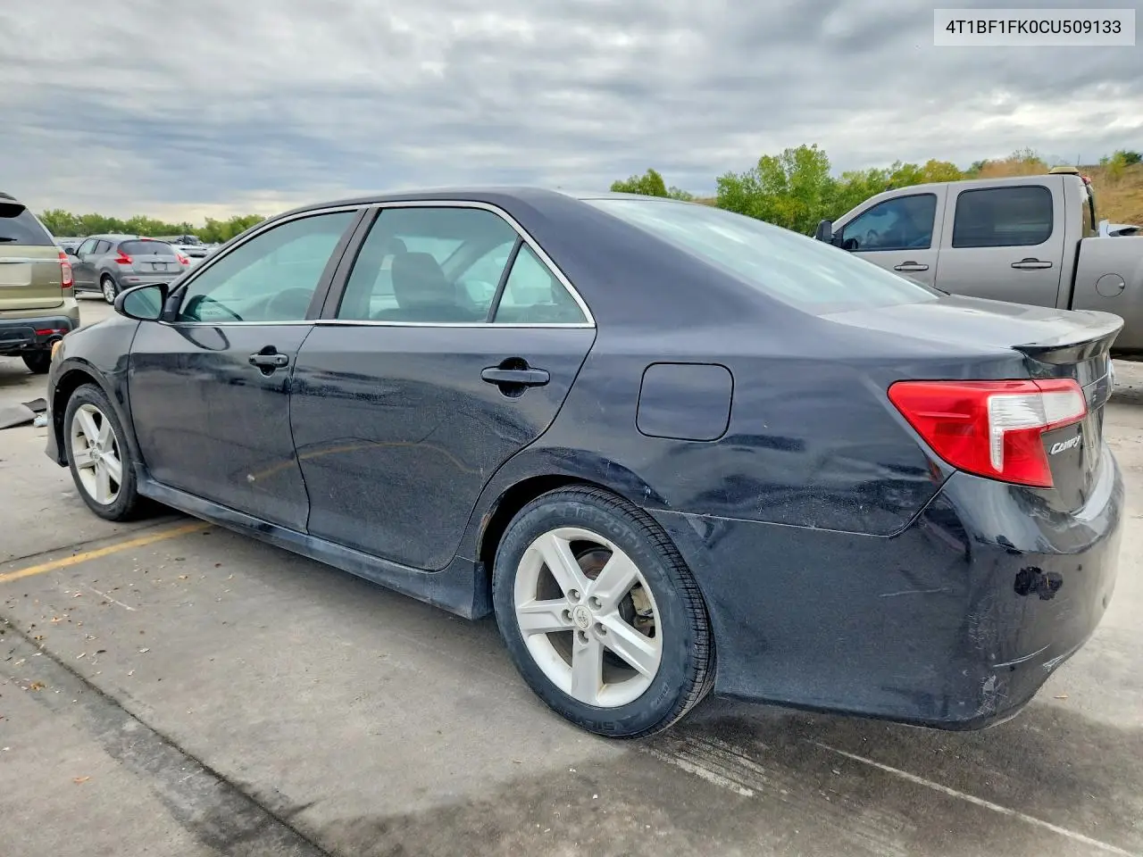 2012 TOYOTA CAMRY VIN 4T1BF1FK0CU509133 — фото 2