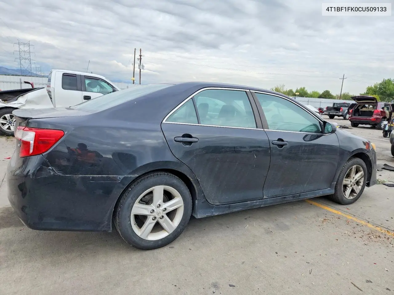 2012 TOYOTA CAMRY VIN 4T1BF1FK0CU509133 — фото 3