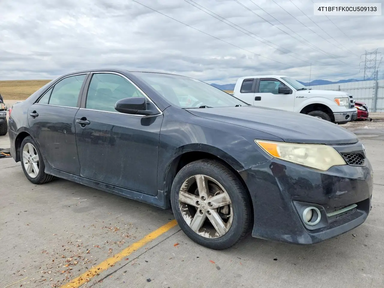 2012 TOYOTA CAMRY VIN 4T1BF1FK0CU509133 — фото 4