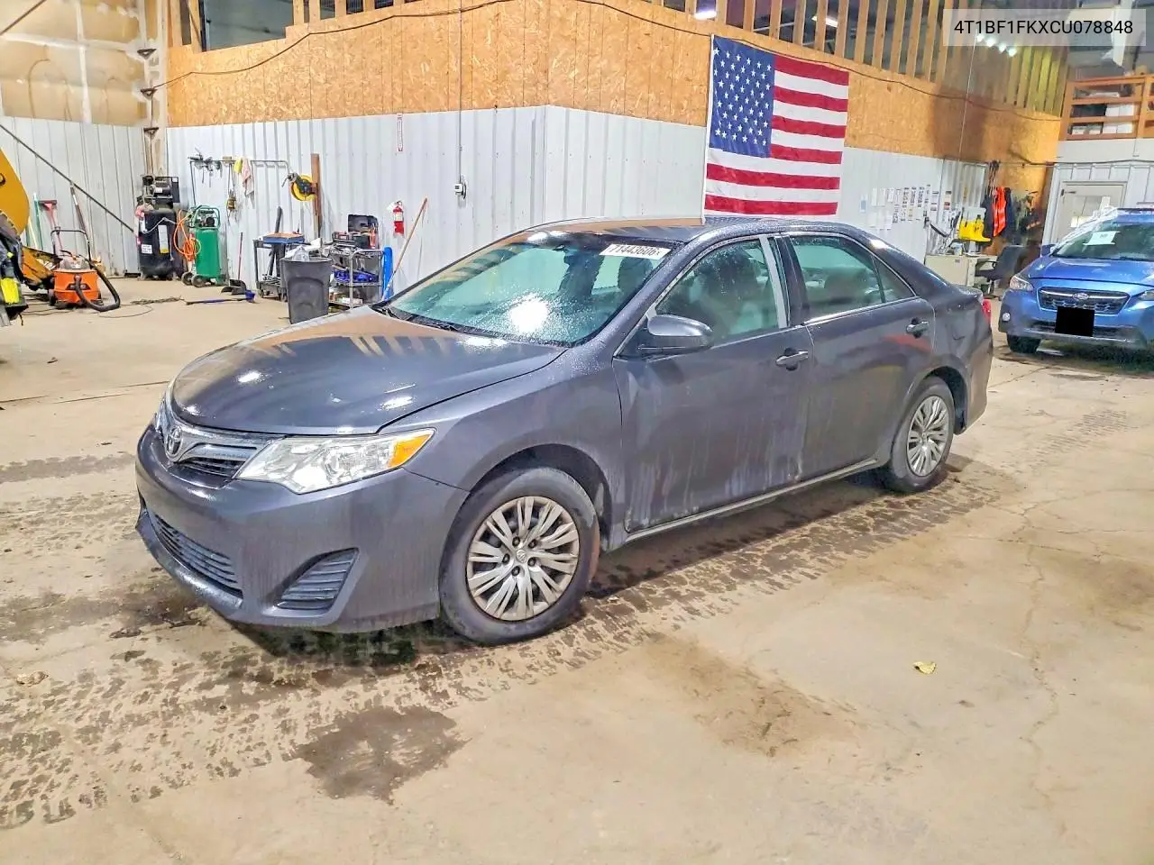 TOYOTA CAMRY 2012, VIN 4T1BF1FKXCU078848