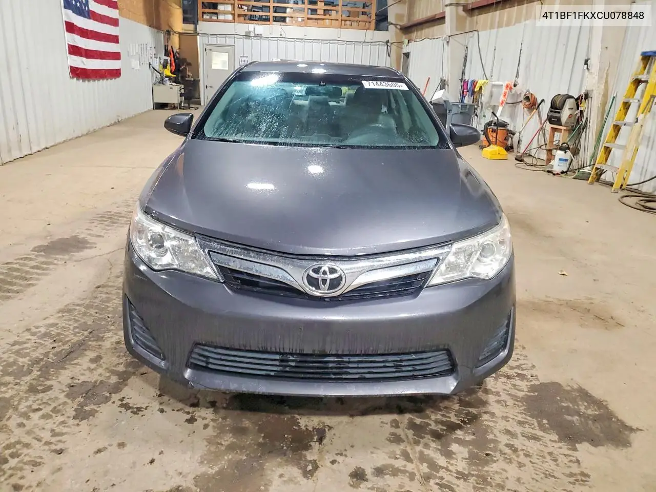 2012 TOYOTA CAMRY VIN 4T1BF1FKXCU078848 — фото 5