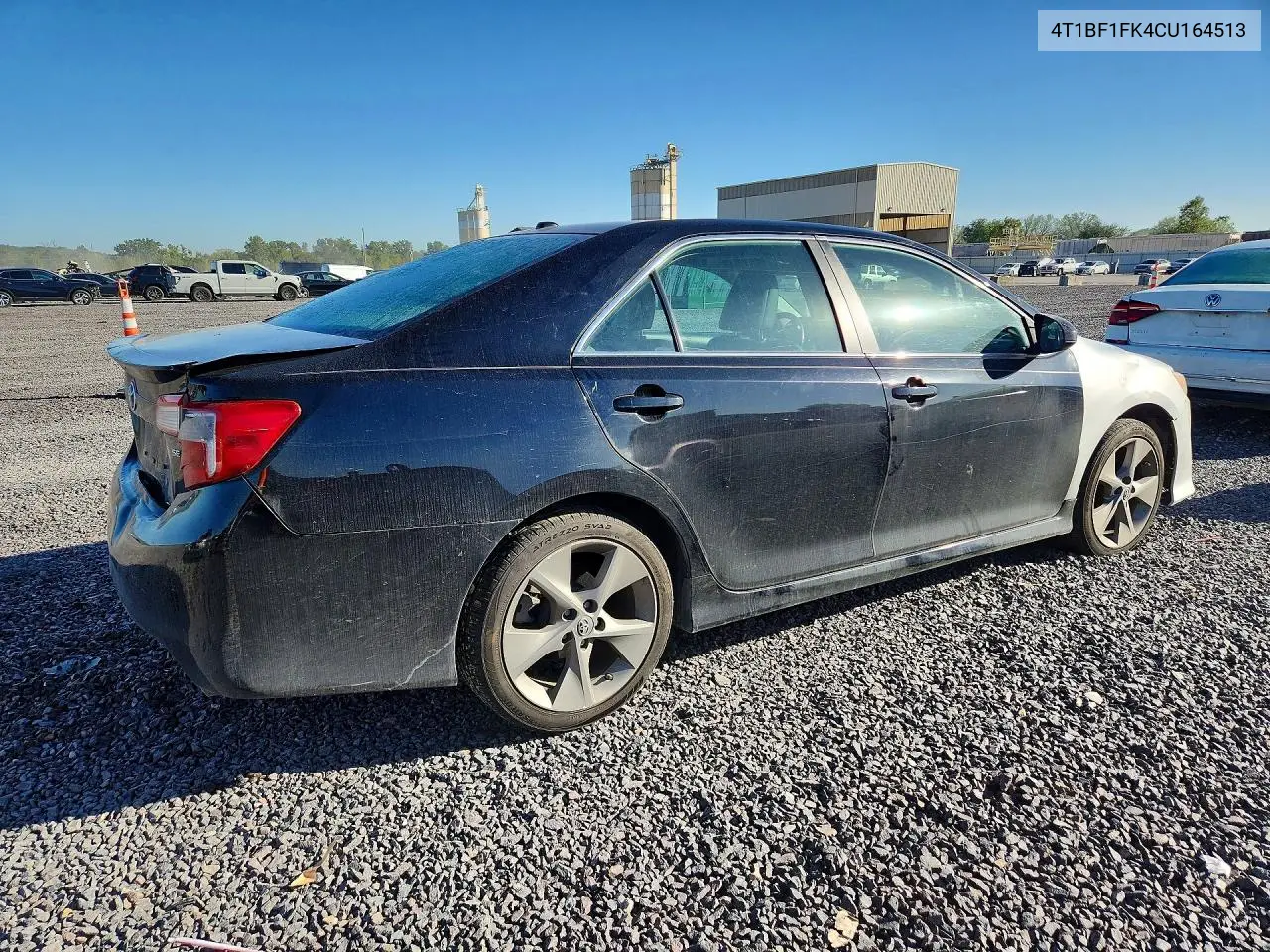 2012 TOYOTA CAMRY VIN 4T1BF1FK4CU164513 — фото 3