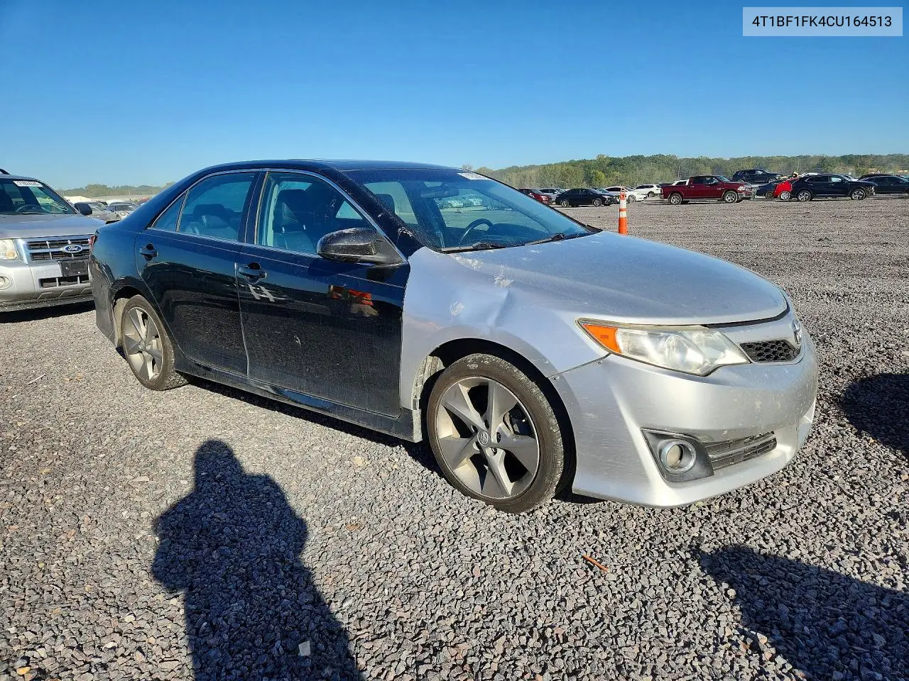 2012 TOYOTA CAMRY VIN 4T1BF1FK4CU164513 — фото 4