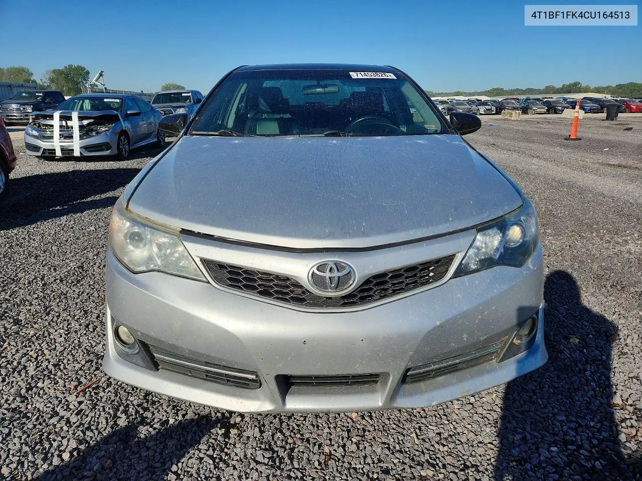 2012 TOYOTA CAMRY VIN 4T1BF1FK4CU164513 — фото 5