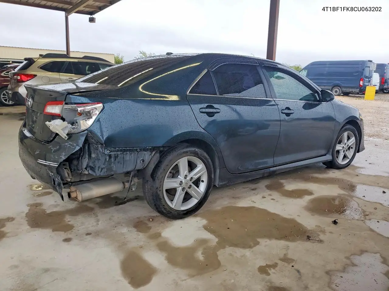 2012 TOYOTA CAMRY VIN 4T1BF1FK8CU063202 — фото 3