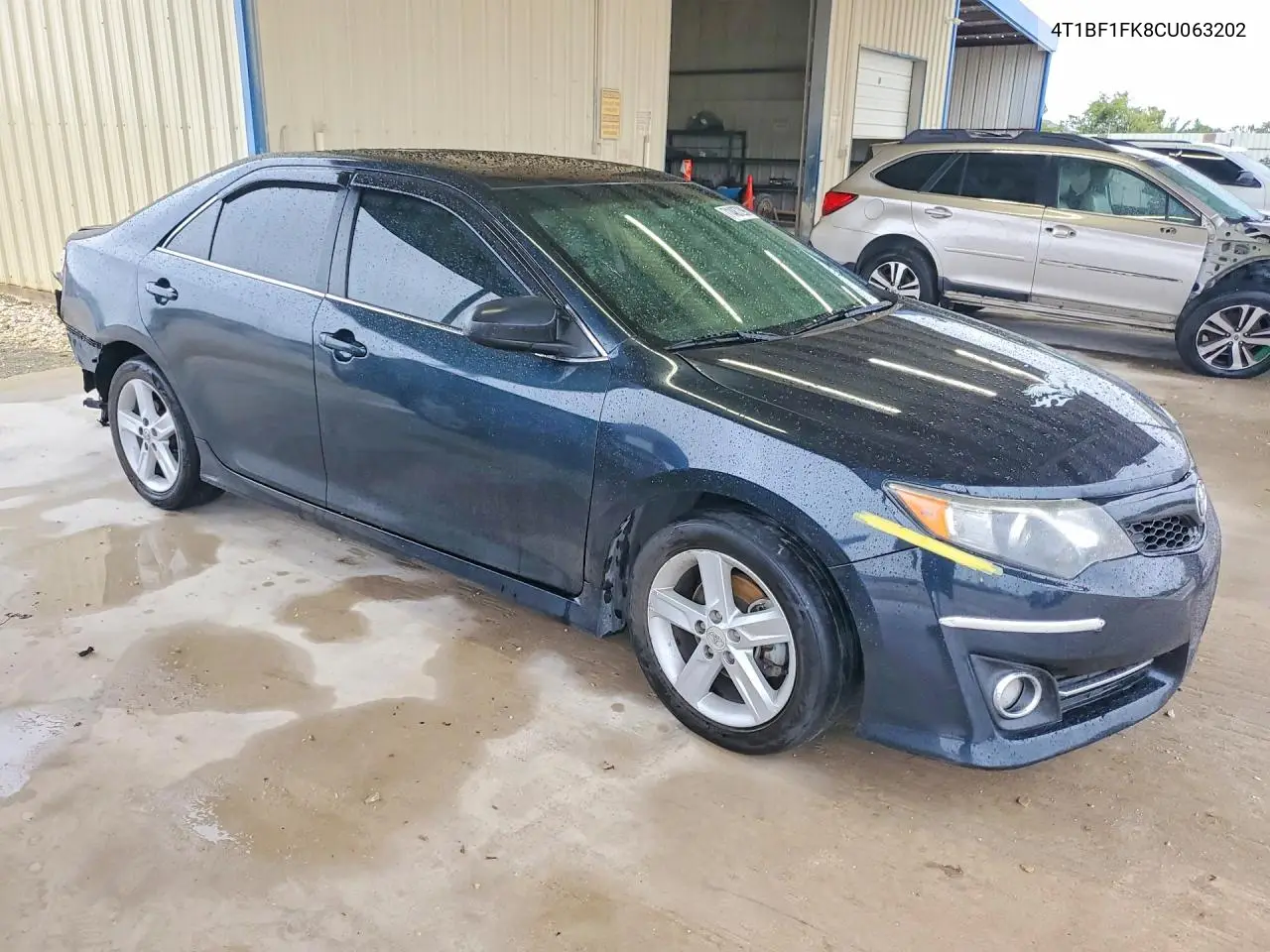 2012 TOYOTA CAMRY VIN 4T1BF1FK8CU063202 — фото 4