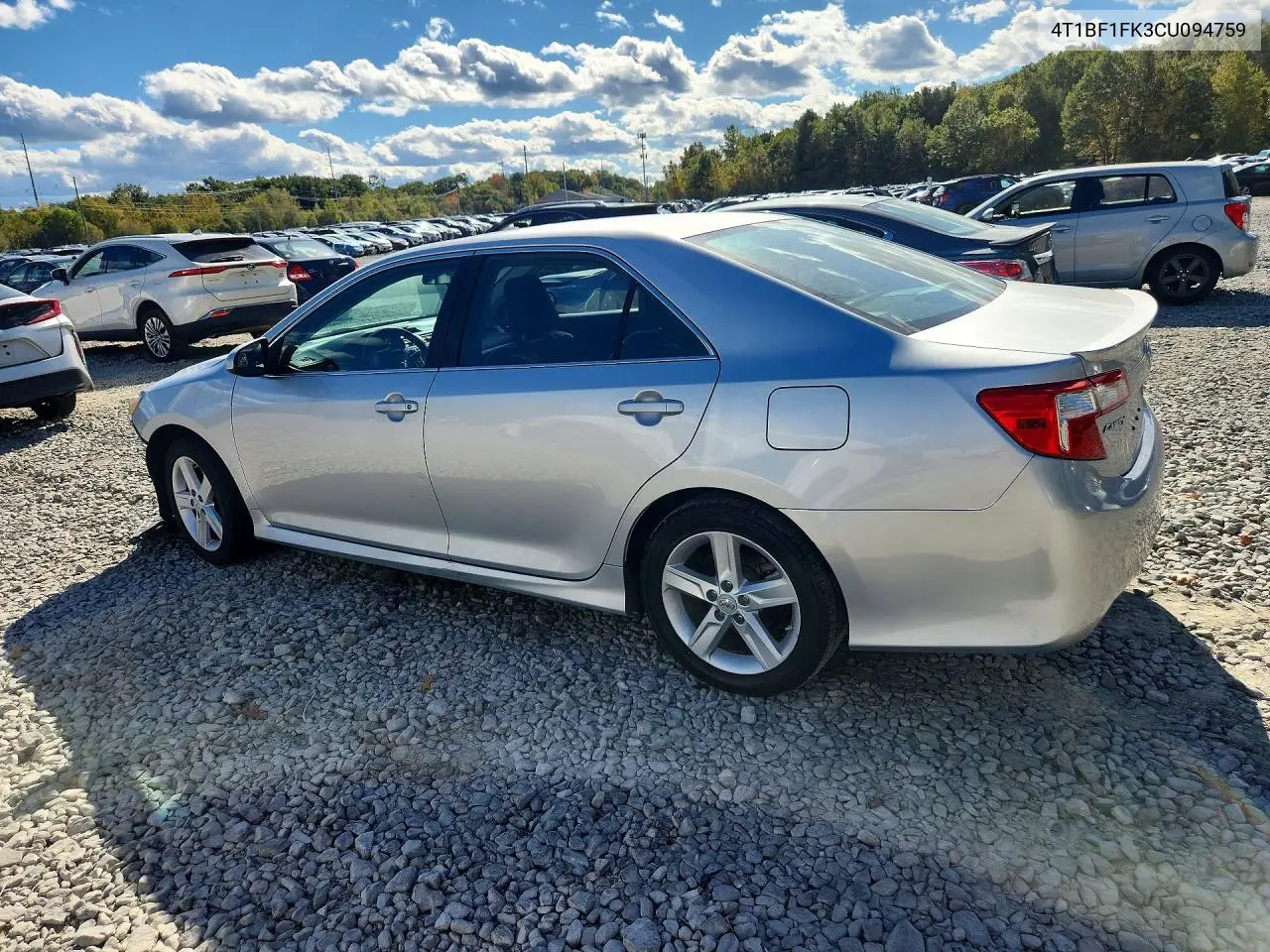 2012 TOYOTA CAMRY VIN 4T1BF1FK3CU094759 — фото 2