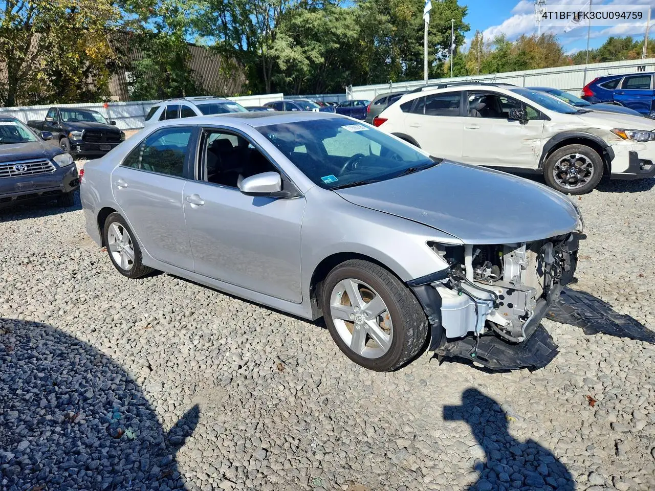 2012 TOYOTA CAMRY VIN 4T1BF1FK3CU094759 — фото 4