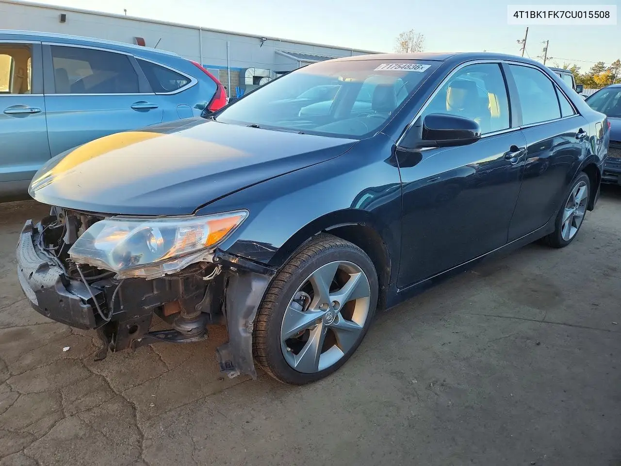 TOYOTA CAMRY 2012, VIN 4T1BK1FK7CU015508