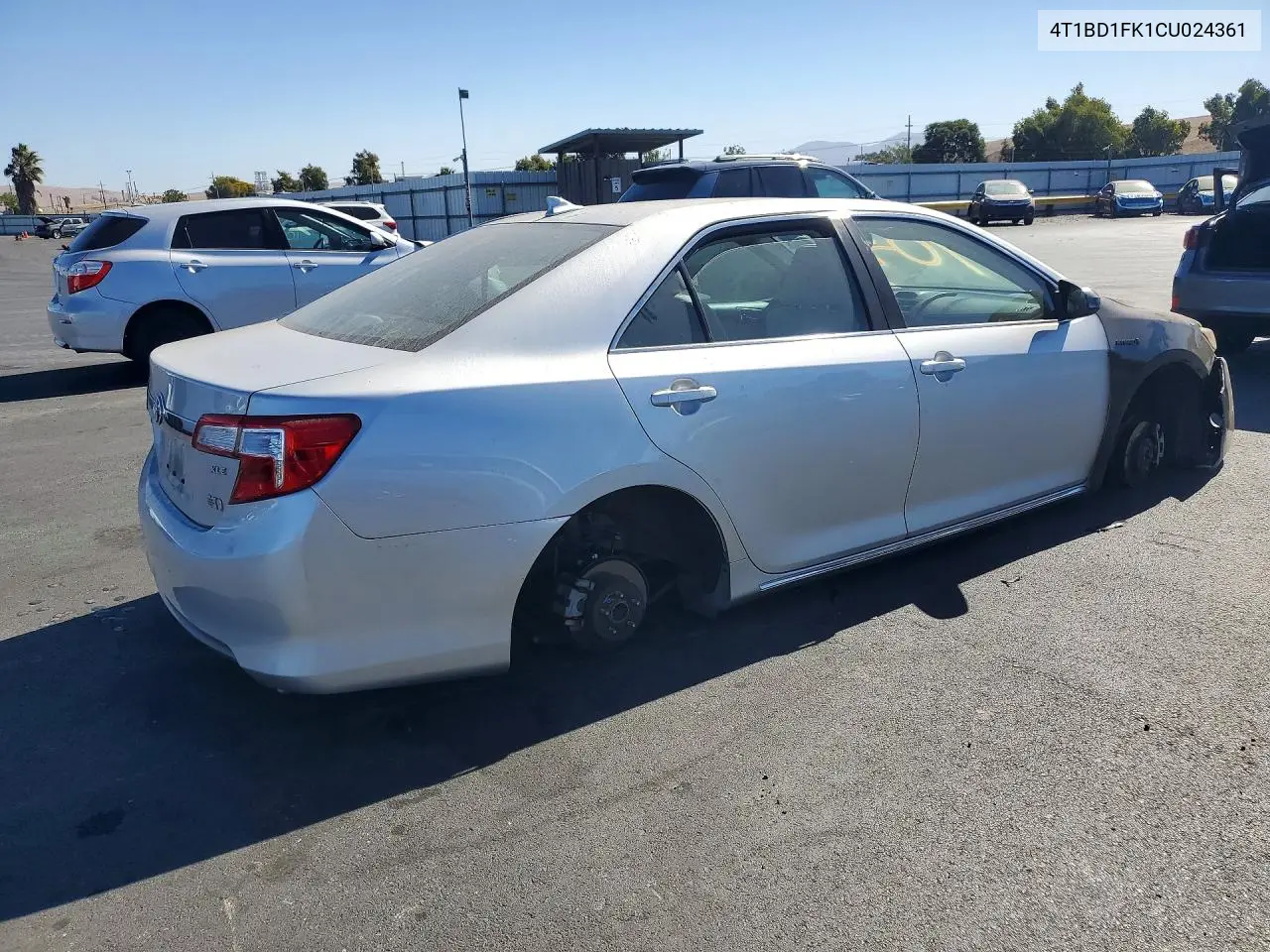 2012 TOYOTA CAMRY VIN 4T1BD1FK1CU024361 — фото 3