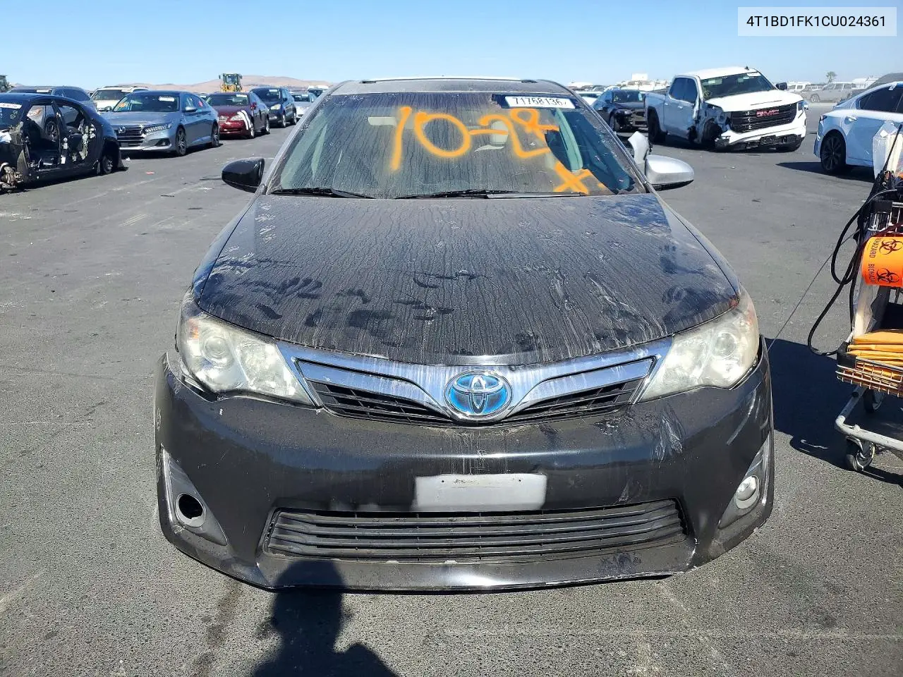 2012 TOYOTA CAMRY VIN 4T1BD1FK1CU024361 — фото 5