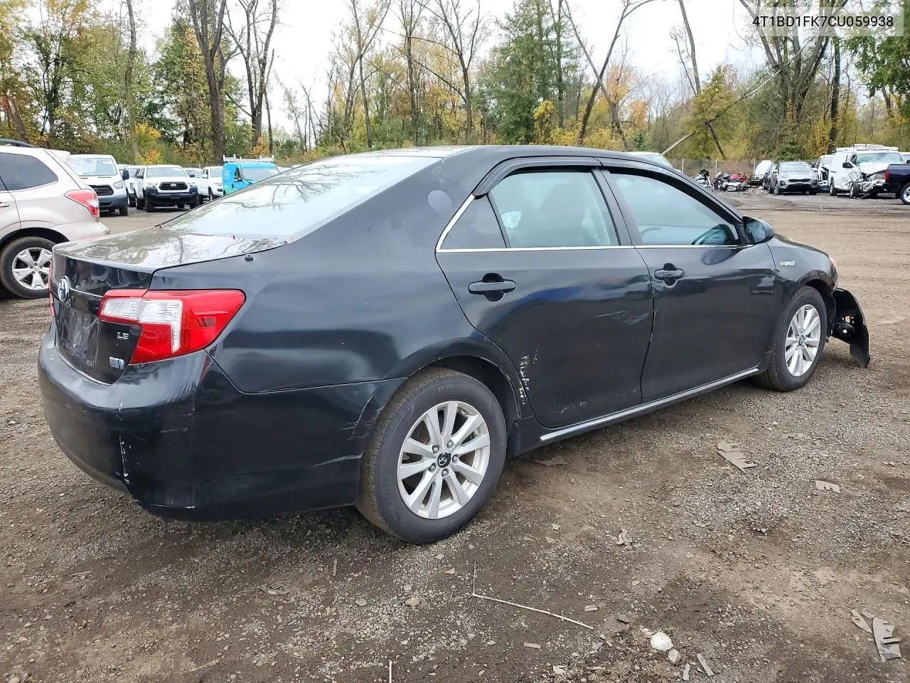 2012 TOYOTA CAMRY VIN 4T1BD1FK7CU059938 — фото 3