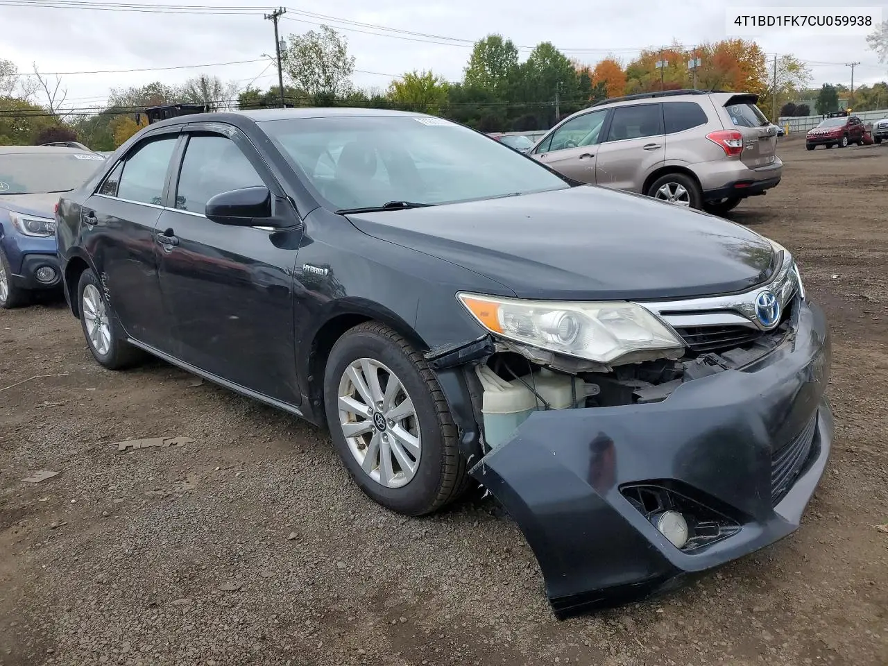 2012 TOYOTA CAMRY VIN 4T1BD1FK7CU059938 — фото 4