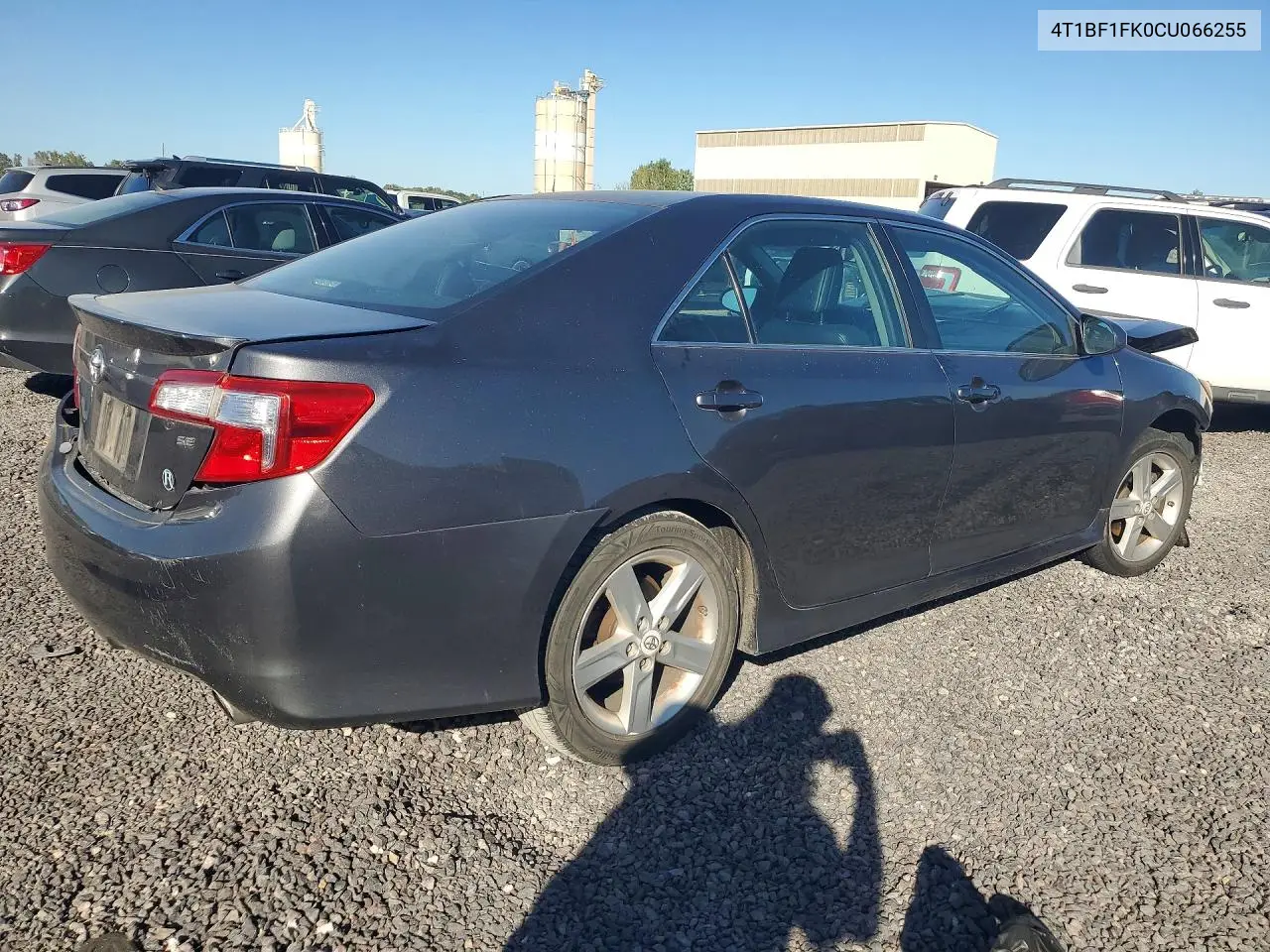 2012 TOYOTA CAMRY VIN 4T1BF1FK0CU066255 — фото 3