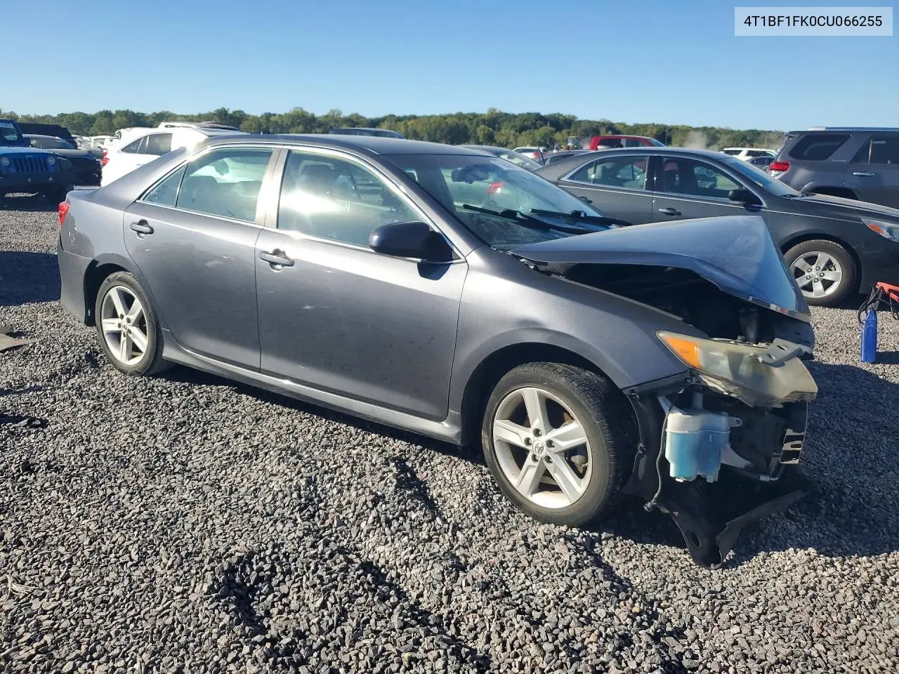 2012 TOYOTA CAMRY VIN 4T1BF1FK0CU066255 — фото 4