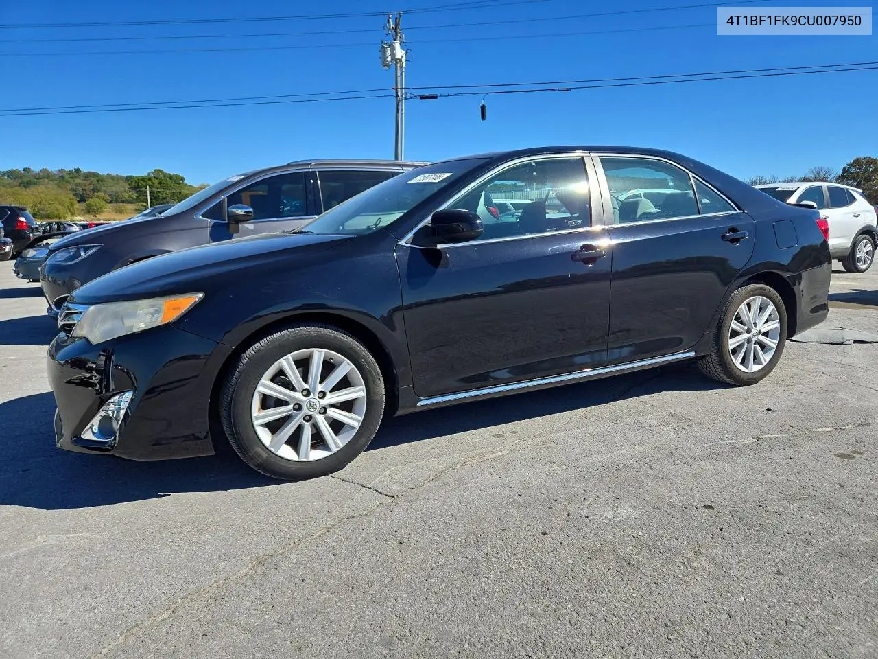TOYOTA CAMRY 2012, VIN 4T1BF1FK9CU007950