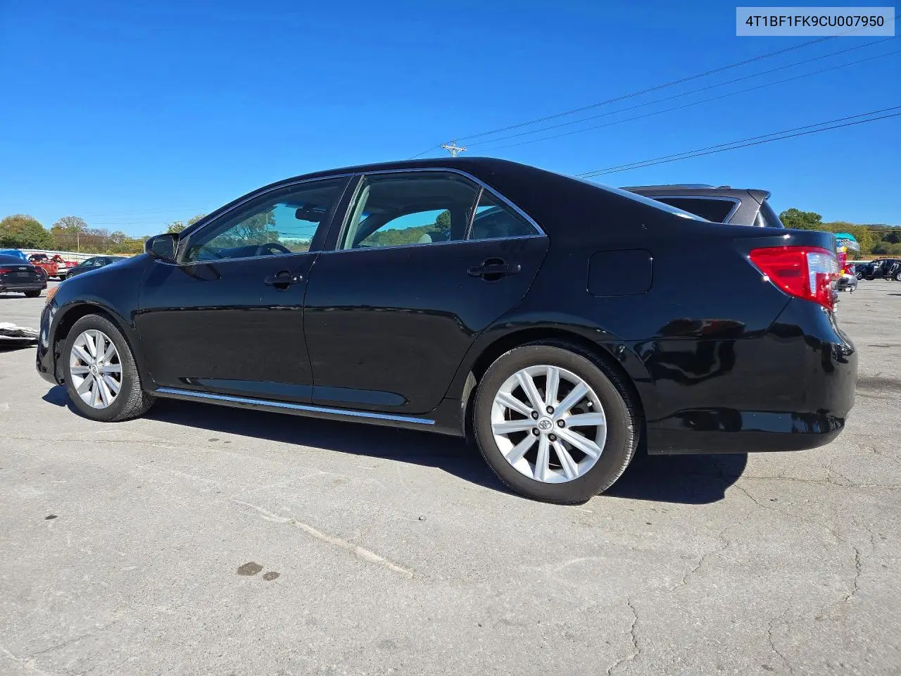 2012 TOYOTA CAMRY VIN 4T1BF1FK9CU007950 — фото 2